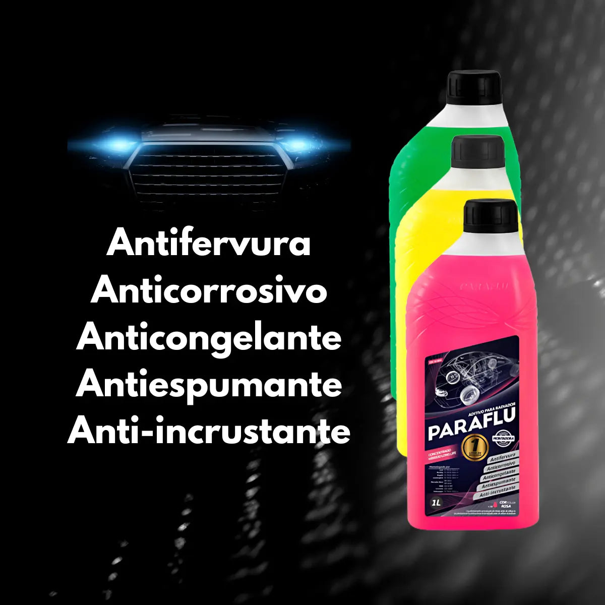 Aditivo Radiador Paraflu Diluído Fluído Arrefecimento Pronto pra Uso 1l