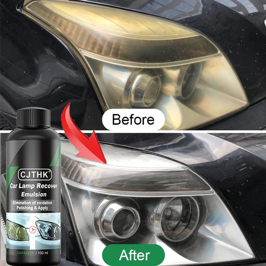 ✨ Restaurador de Faróis Automotivos – Remove Oxidação, Amarelado e Pequenos Riscos