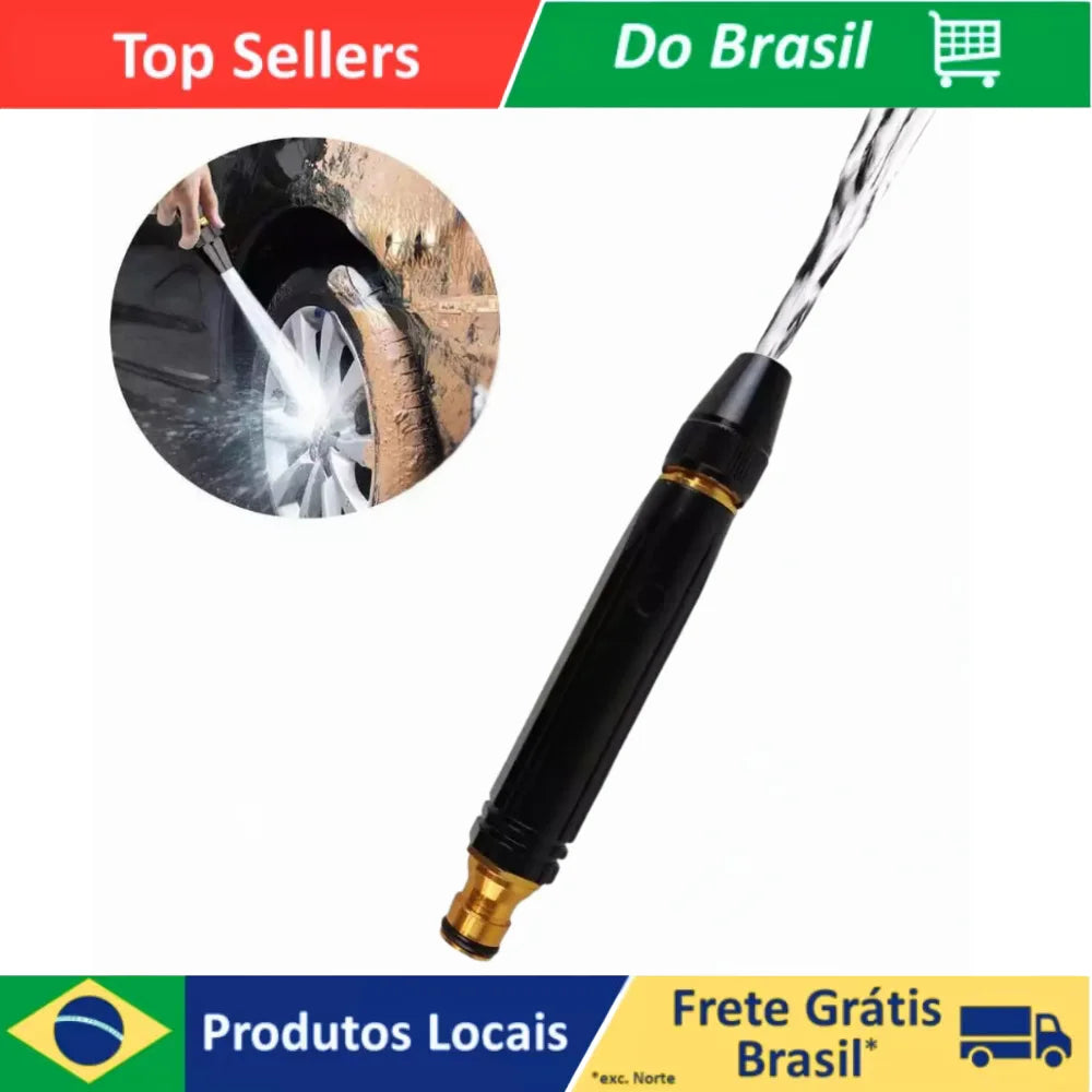 🚿🚗 Esguicho Multifuncional 3 em 1 para Mangueira