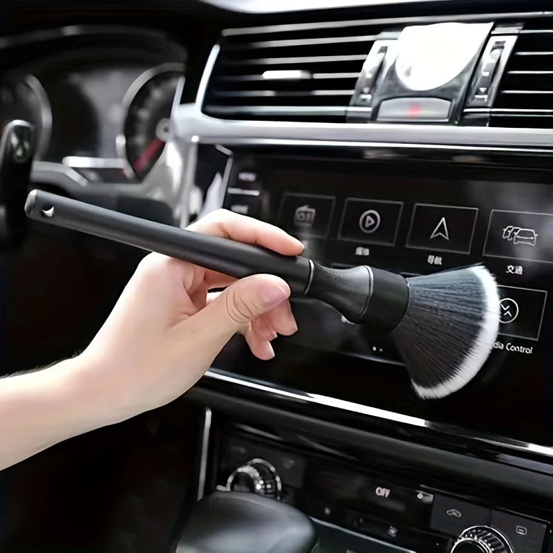 🖌️🚗 Escova de Detalhamento Automotivo com Cerdas Macias