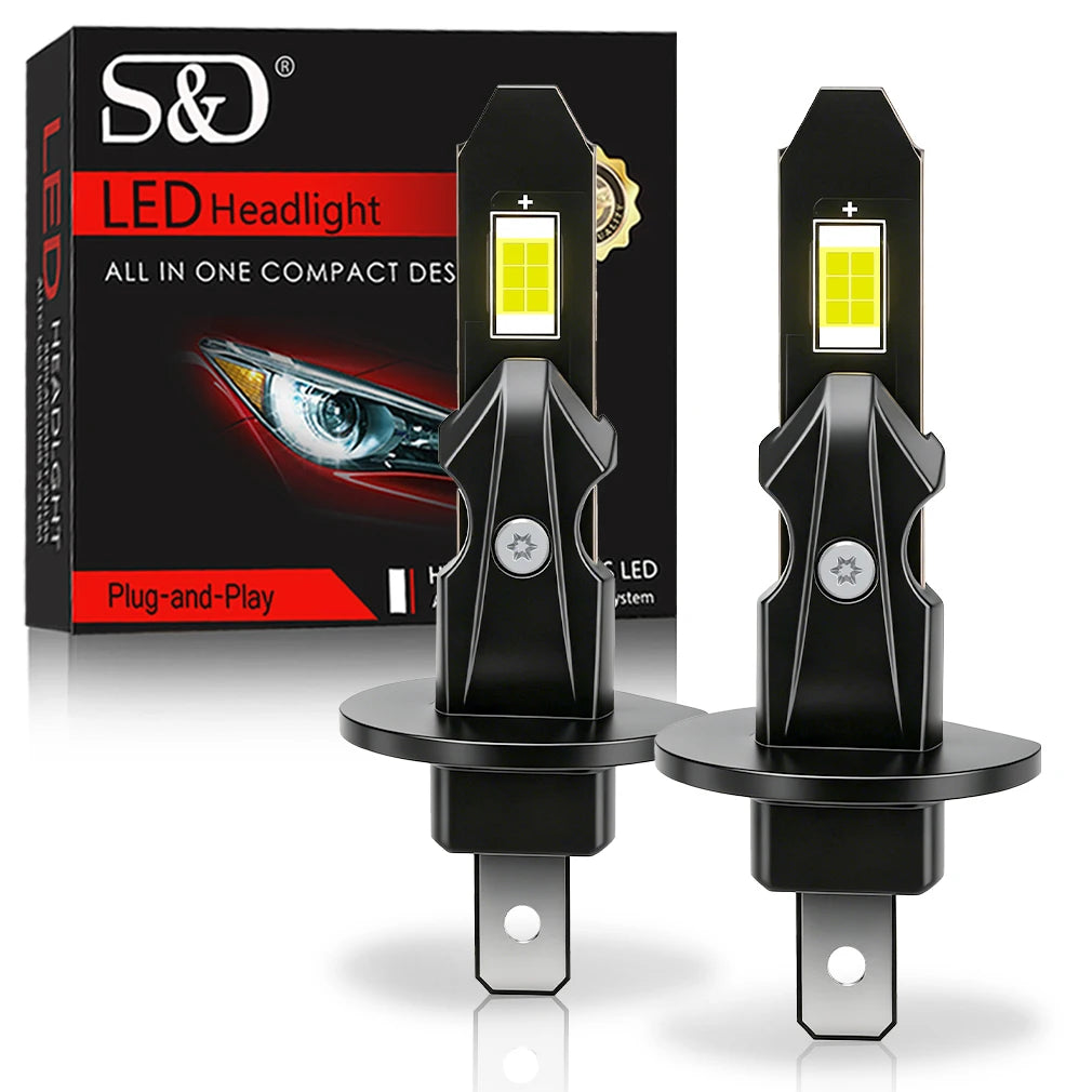 💡🚗 Lâmpada LED S&D Canbus 80W 30000LM