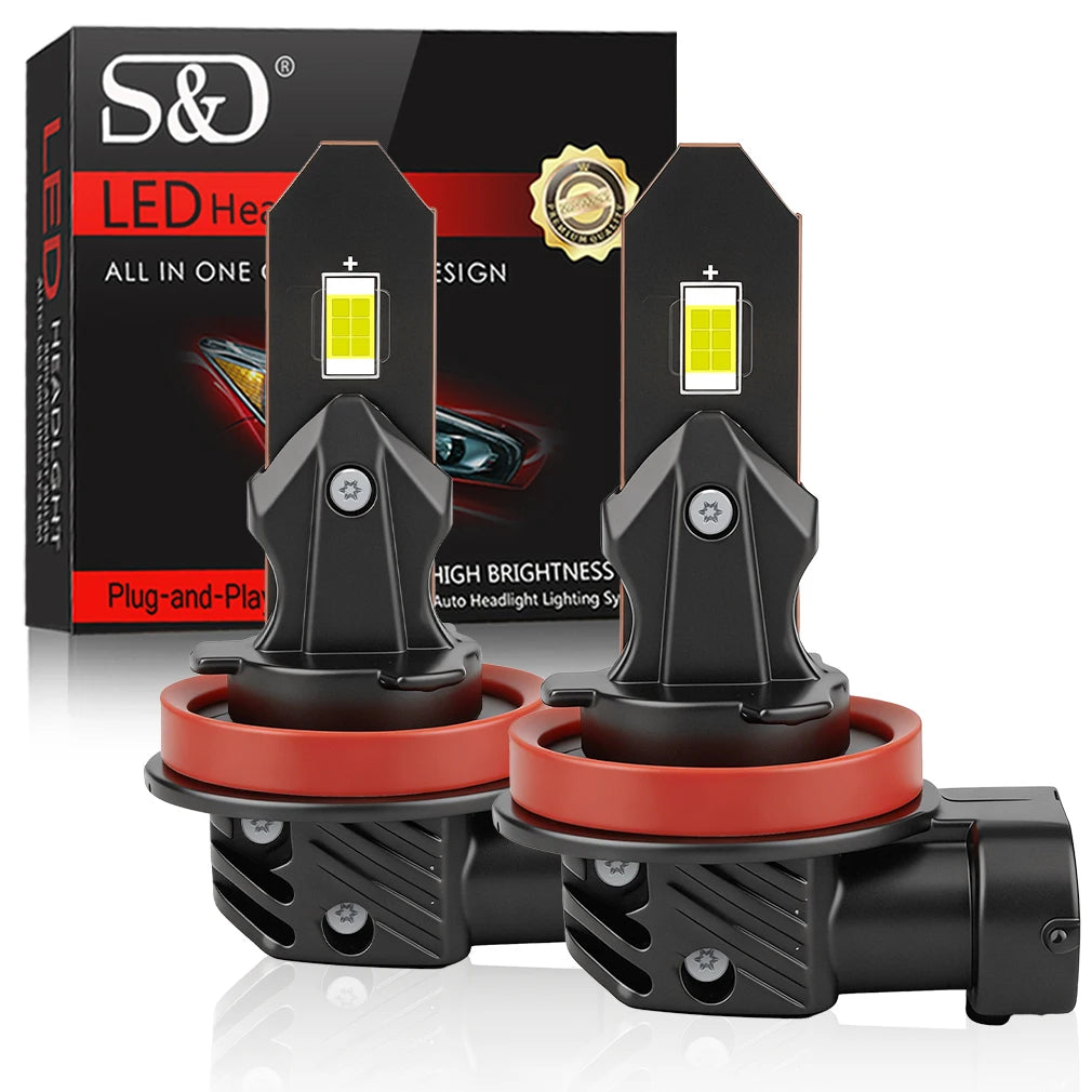💡🚗 Lâmpada LED S&D Canbus 80W 30000LM