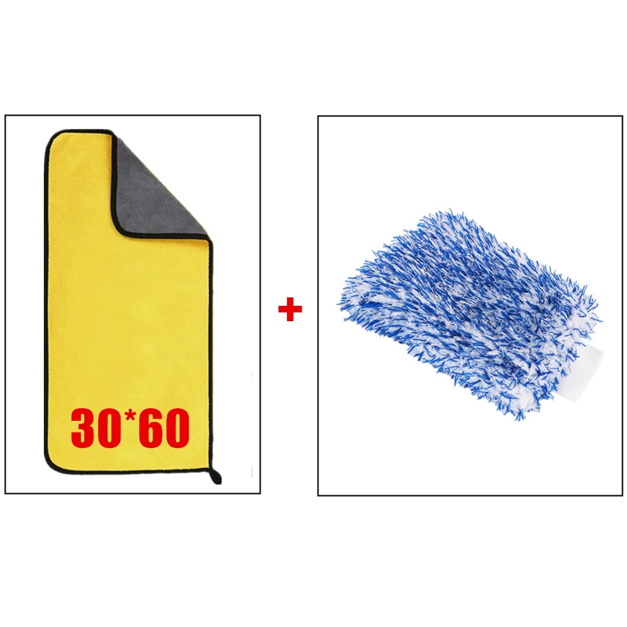 🧽🚗 Toalha de Microfibra para Limpeza Automotiva