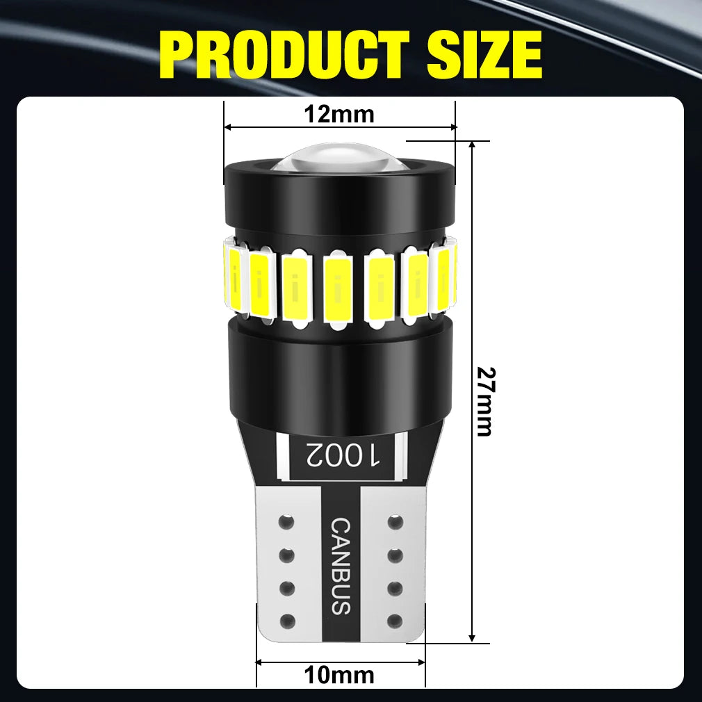 💡🚗 Lâmpada LED T10 W5W Canbus XSTORM