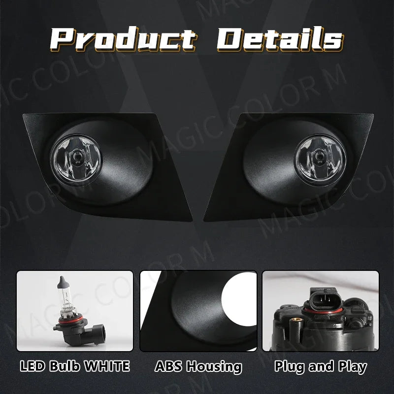 💡🚗 Kit Farol de Milha LED para Nissan Tiida 2007 a 2011