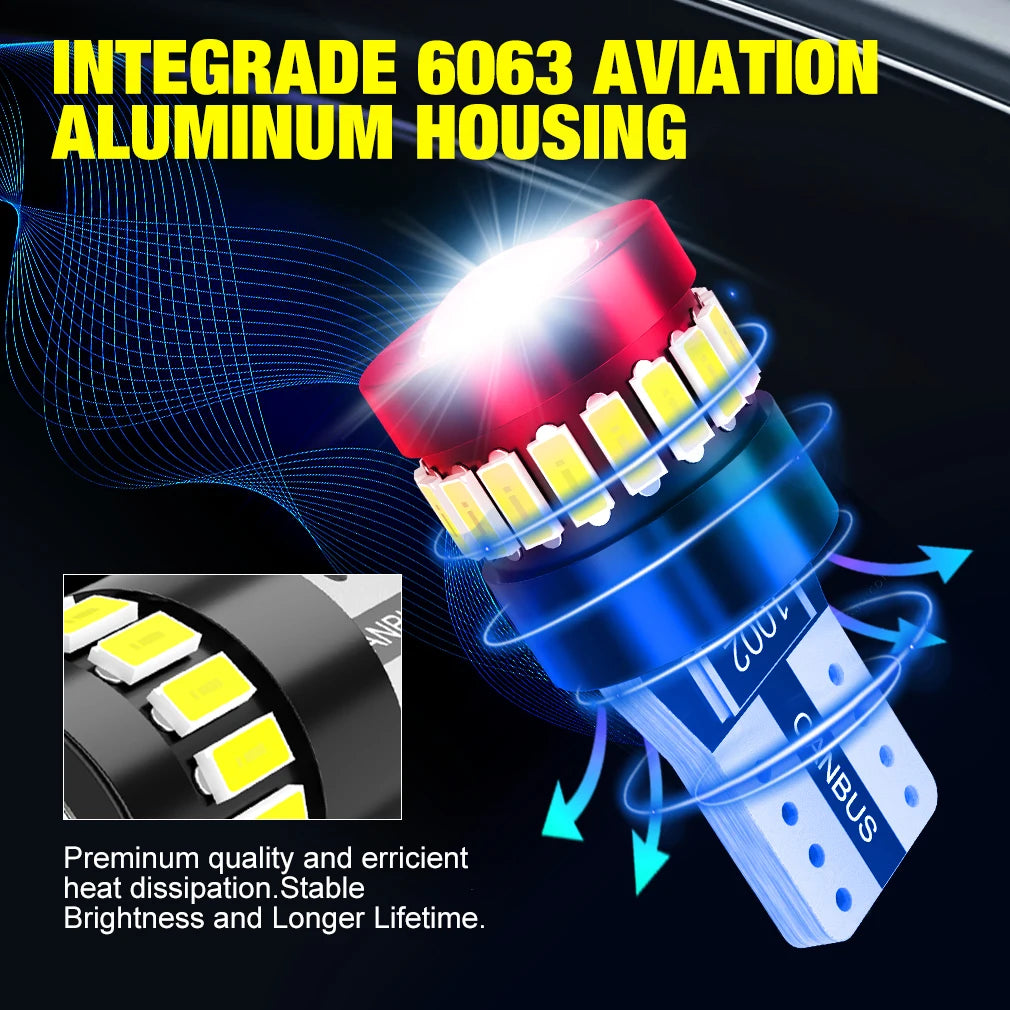 💡🚗 Lâmpada LED T10 W5W Canbus XSTORM