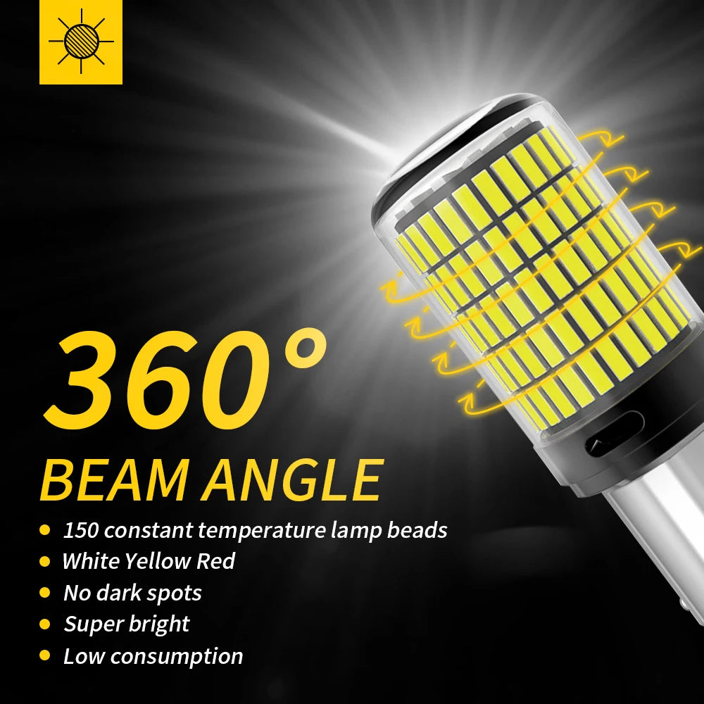 💡🚗 Lâmpada LED Canbus 1156 / 1157 / 7440 / 7443