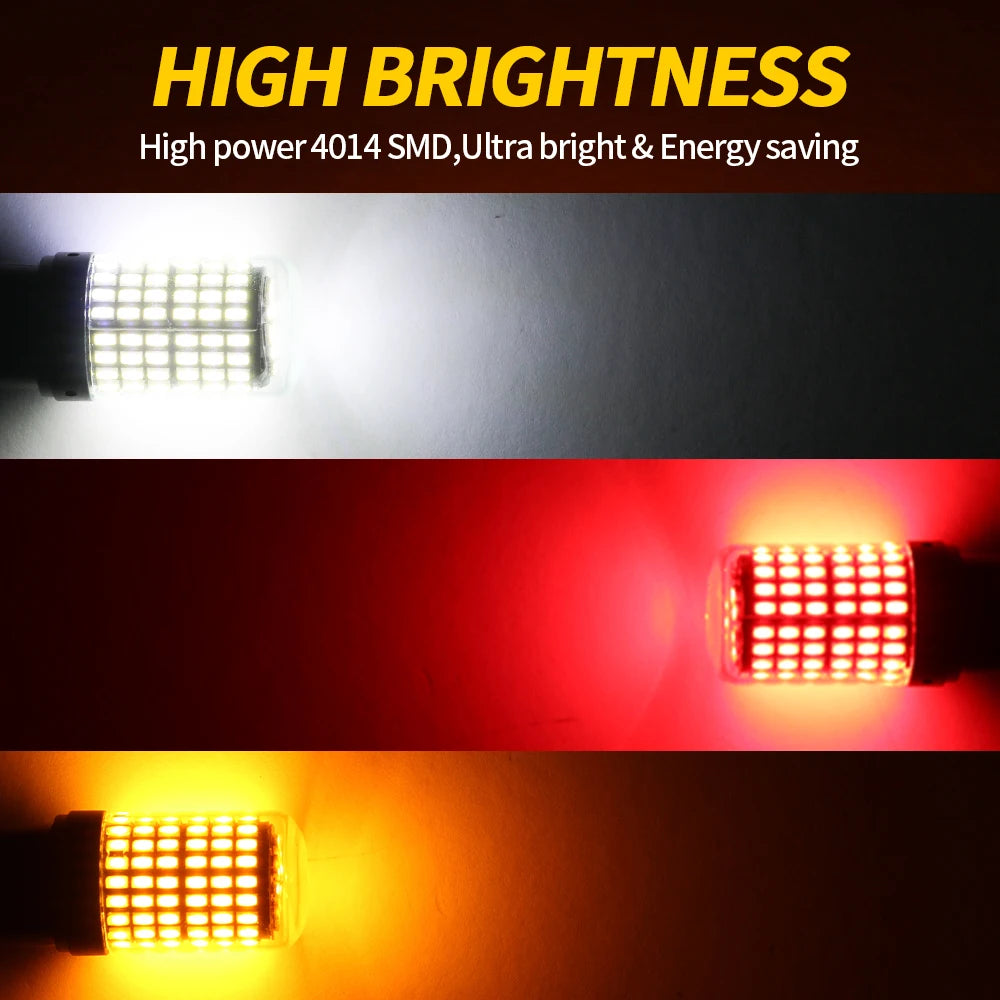 💡🚗 Lâmpada LED Canbus 1156 / 1157 / 7440 / 7443