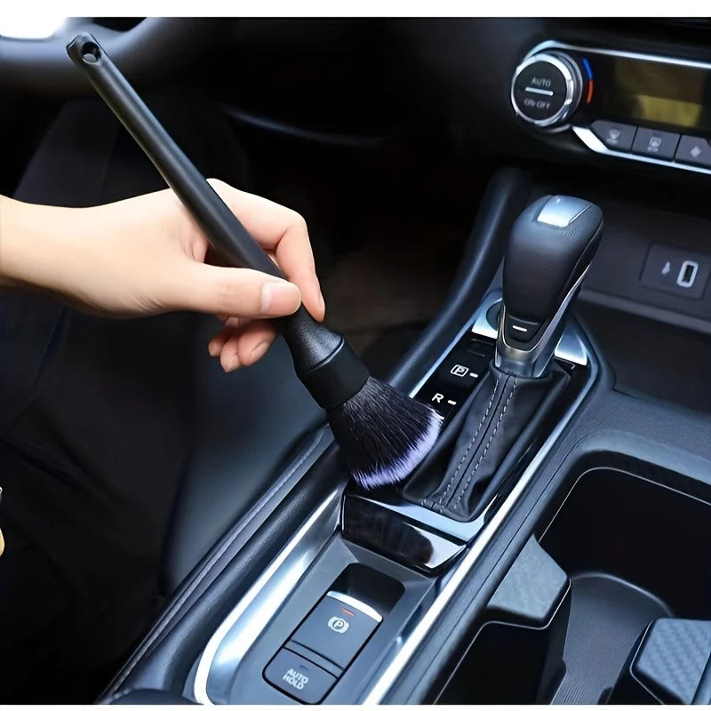 🖌️🚗 Escova de Detalhamento Automotivo com Cerdas Macias