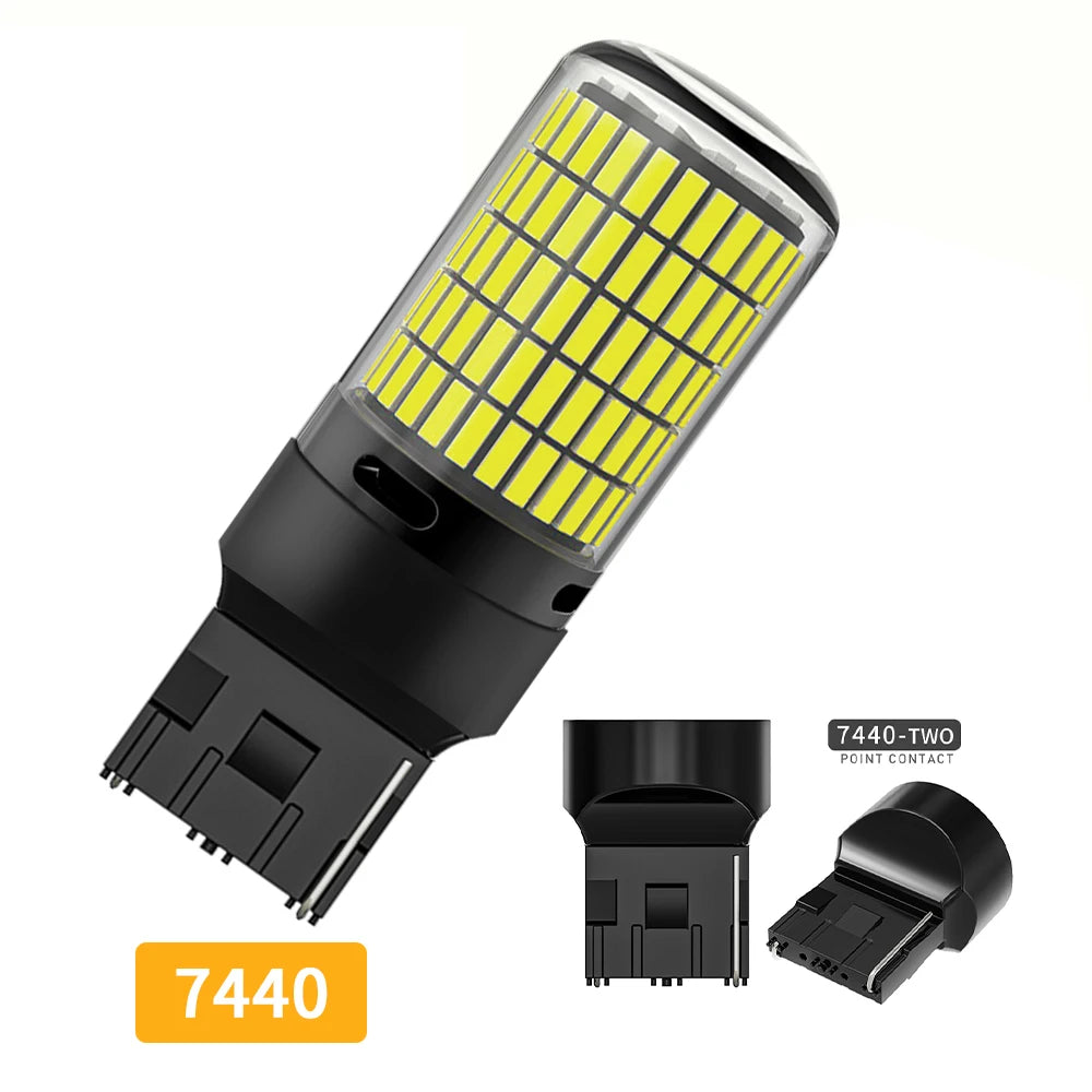 💡🚗 Lâmpada LED Canbus 1156 / 1157 / 7440 / 7443