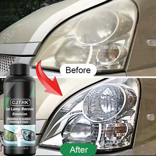 ✨ Restaurador de Faróis Automotivos – Remove Oxidação, Amarelado e Pequenos Riscos