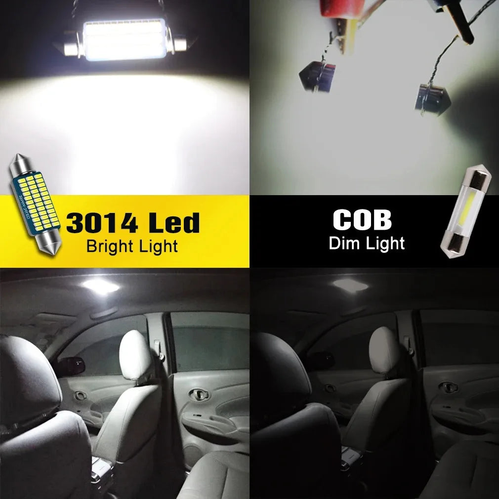 💡🚗 Lâmpada LED Torpedo C5W/C10W Canbus