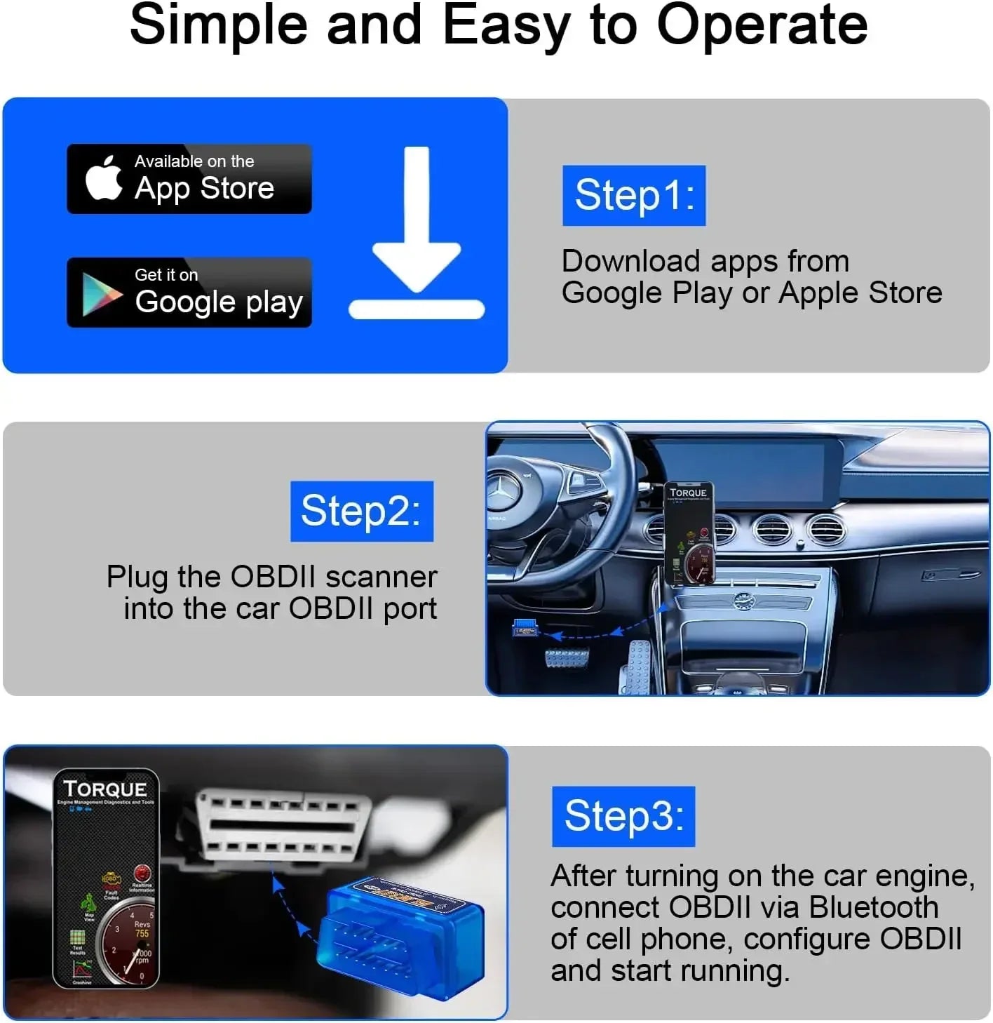Mini scanner OBD2 Bluetooth ELM327 V1.5/V2.1, leitor de códigos, ferramenta de diagnóstico automotivo, scanner de verificação do motor, detector de falhas automotivas.