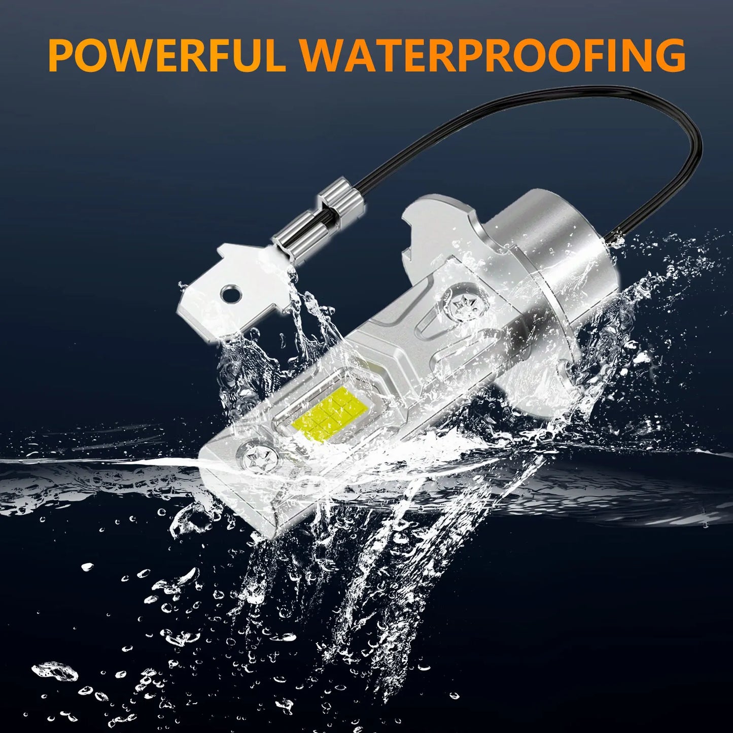 💡🚗 Lâmpada LED H3 180W 18.000LM