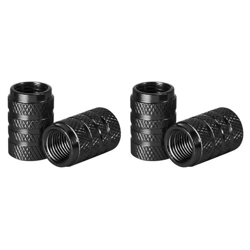 🚗 Kit com 4 Tampas de Válvula para Pneus em Alumínio – Proteção e Estilo para Seu Veículo