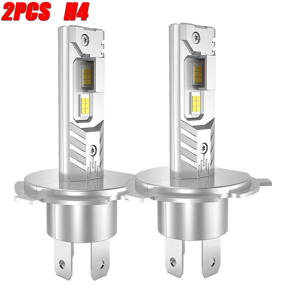 💡🚗 Lâmpada LED H1 / H4 / H7 Super Branca