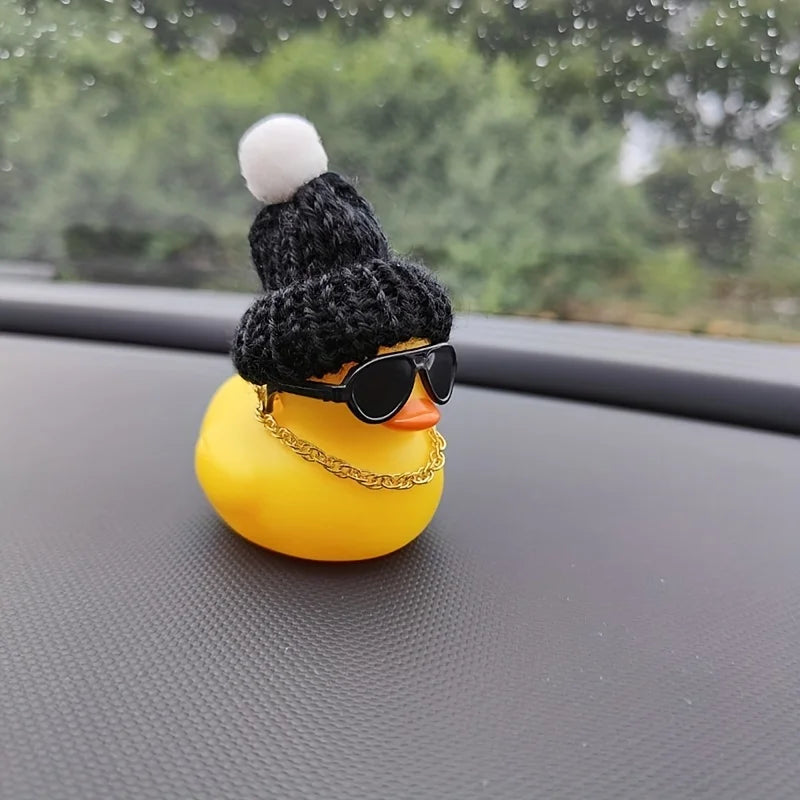 😎🚗 Kit Decorativo Gorro e Óculos para Carro