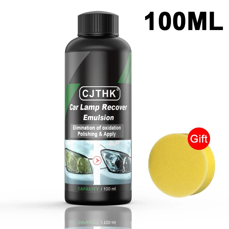 ✨ Restaurador de Faróis Automotivos – Remove Oxidação, Amarelado e Pequenos Riscos