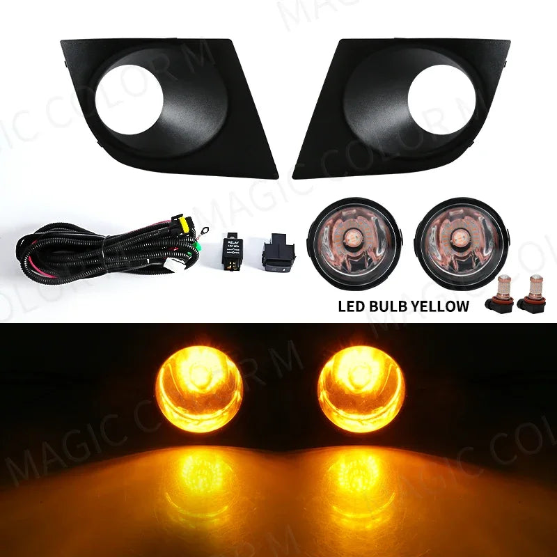 💡🚗 Kit Farol de Milha LED para Nissan Tiida 2007 a 2011