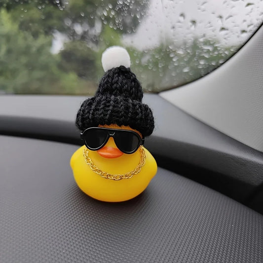 😎🚗 Kit Decorativo Gorro e Óculos para Carro