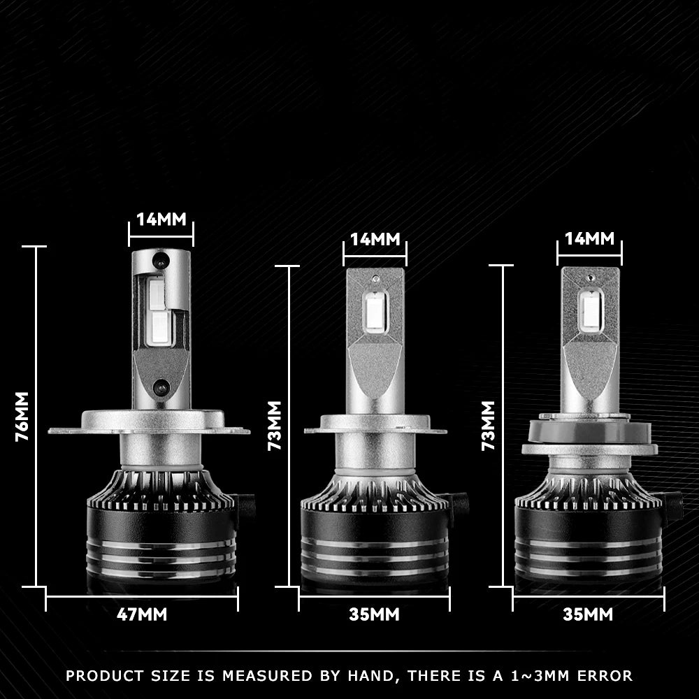 💡🚗 Lâmpada LED M8 Pro H7 / H8 / H11