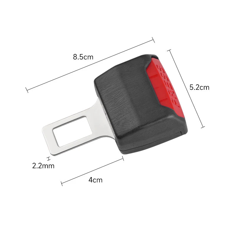🚗 Kit com 2 Extensores de Cinto de Segurança Automotivo – Mais Conforto e Praticidade