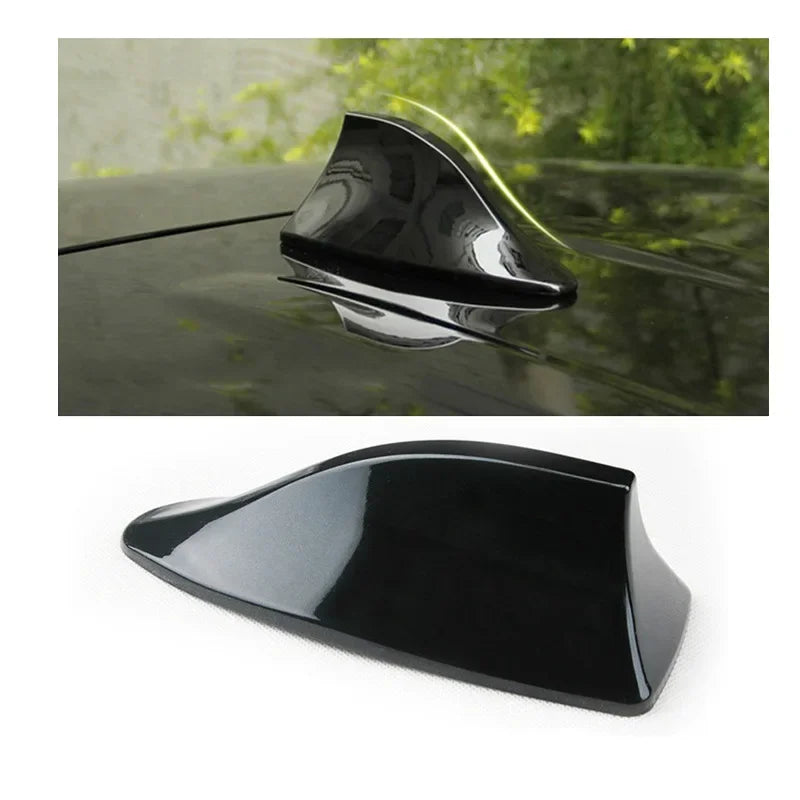 🦈 Antena Tubarão Universal para Carro – Design Esportivo e Sinal FM/AM