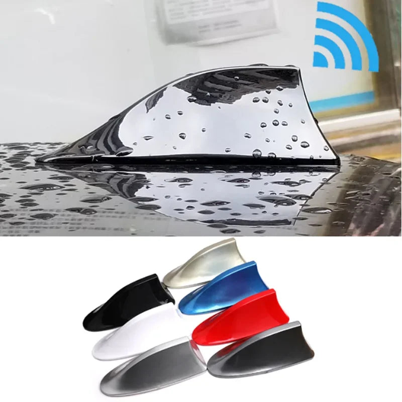 🦈 Antena Tubarão Universal para Carro – Design Esportivo e Sinal FM/AM