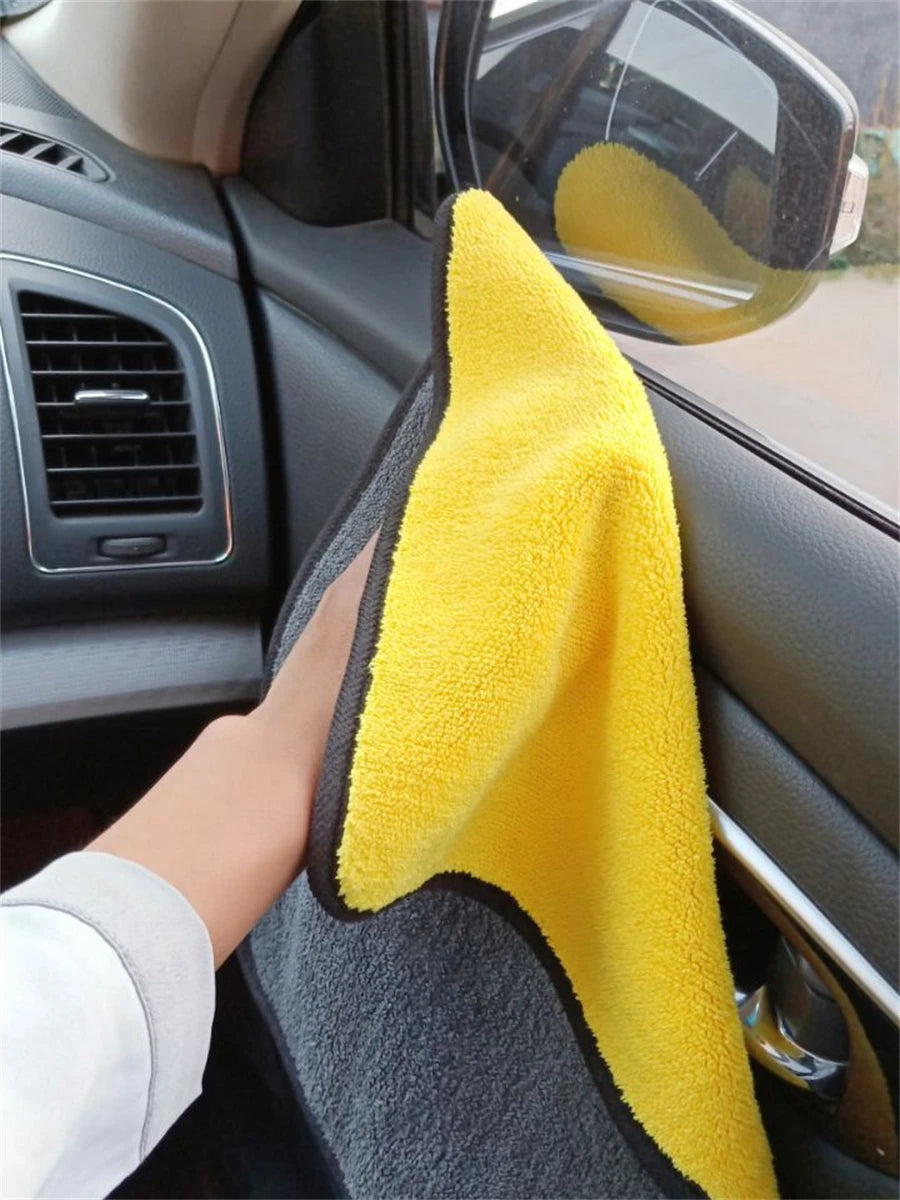🧽🚗 Toalha de Microfibra para Limpeza Automotiva
