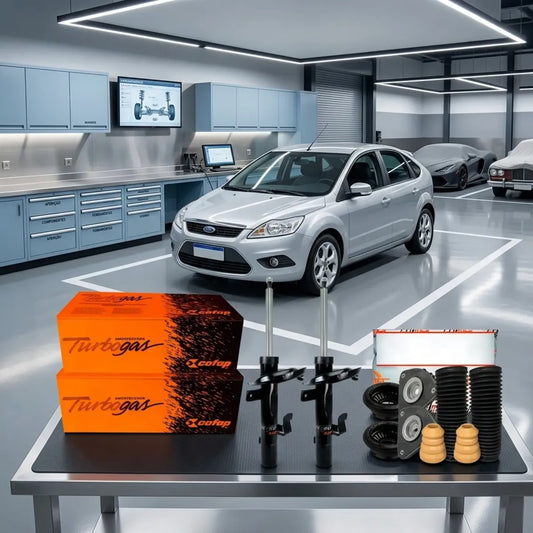 Kit Amortecedor Dianteiro Cofap, Ford Focus Hatch 1.6 2011
