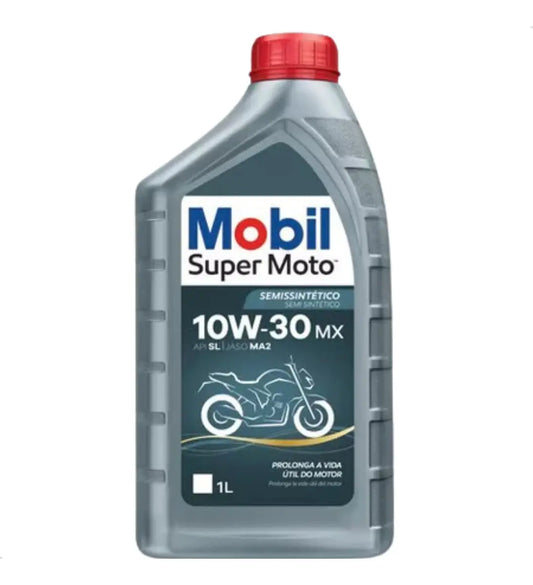 Oleo Mobil Super Moto Semissintetico 10w30 1 Litro