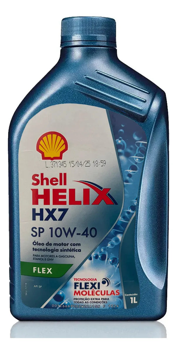 Oleo De Motor Para Carro Semi Sintetico 10w40 SP Shell Marca Registrada Shell
